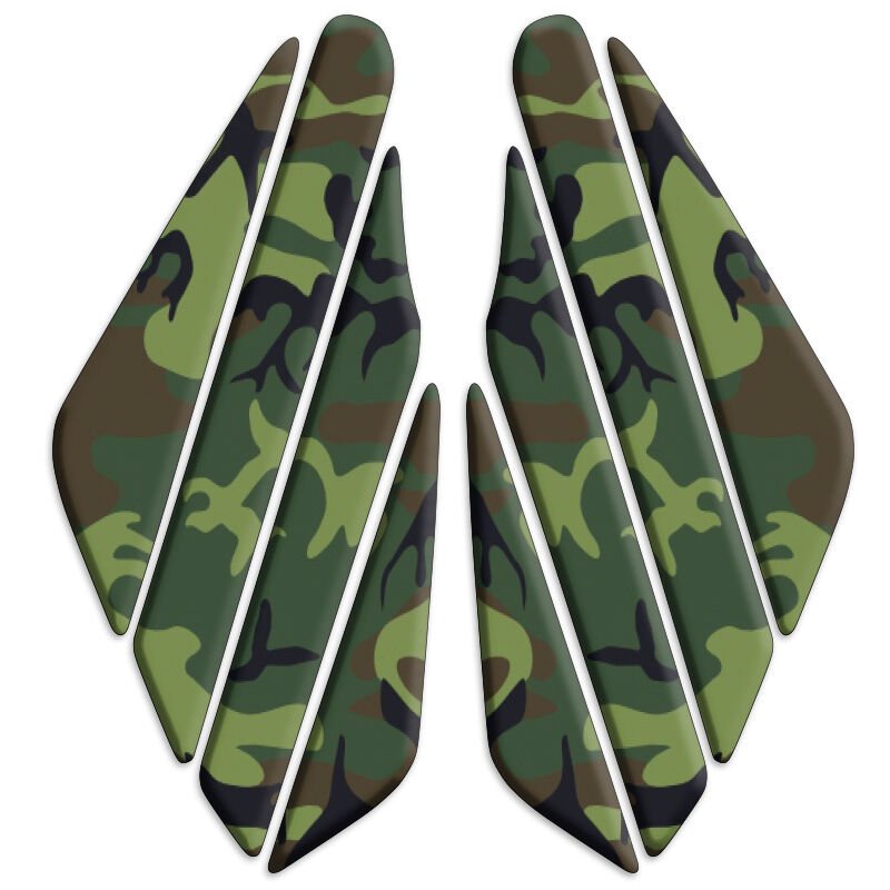 Universal Motosiklet Yan Pad 3D Sticker 027