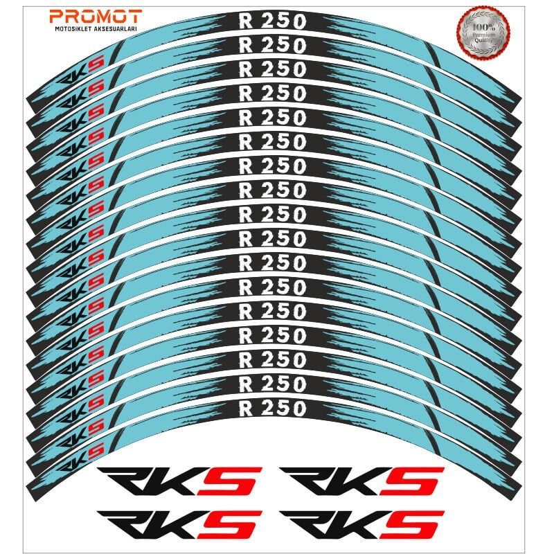 R250 UYUMLU JANT ŞERİDİ MODEL 2