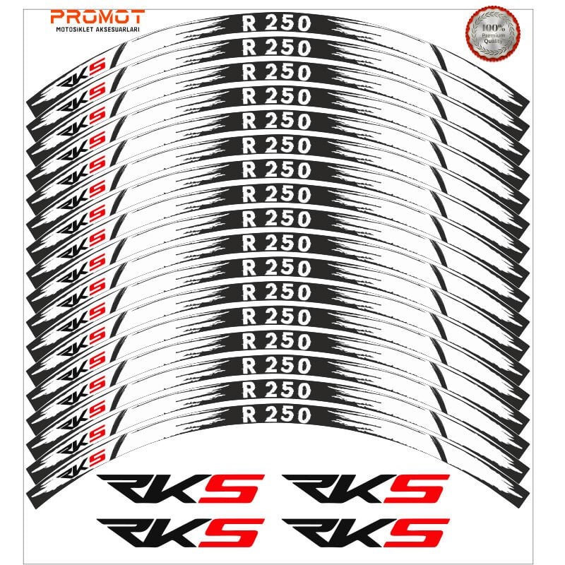 R250 UYUMLU JANT ŞERİDİ MODEL 3