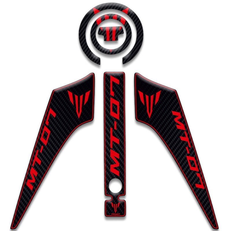 YAMAHA MT-07 UYUMLU TANK PAD SET (2014-2017)