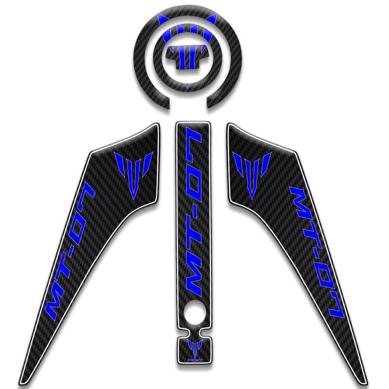 YAMAHA MT-07 UYUMLU TANK PAD SET (2014-2017)