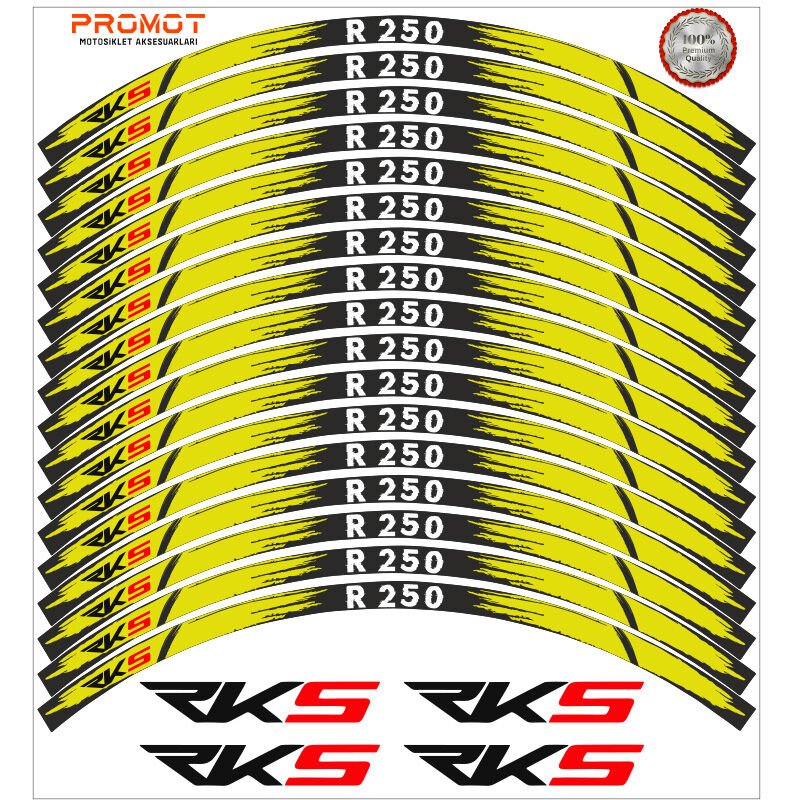 R250 UYUMLU JANT ŞERİDİ MODEL 6