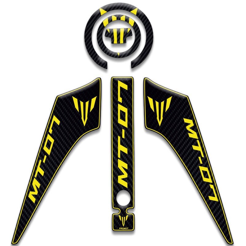 YAMAHA MT-07 UYUMLU TANK PAD SET (2014-2017)