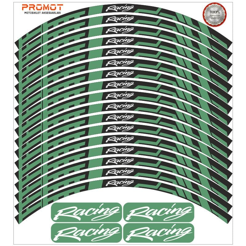 RACİNG TASARIM MOTOSİKLET JANT ŞERİDİ MODEL 1