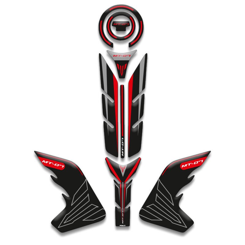YAMAHA MT-07 UYUMLU TANK PAD SET (2018-2020)