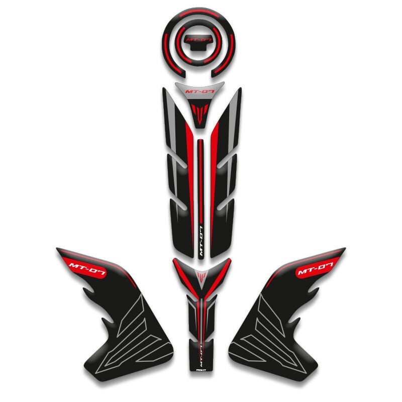 YAMAHA MT-07 UYUMLU TANK PAD SET (2018-2020)