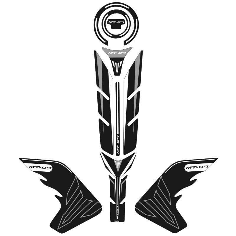 YAMAHA MT-07 UYUMLU TANK PAD SET (2018-2020)