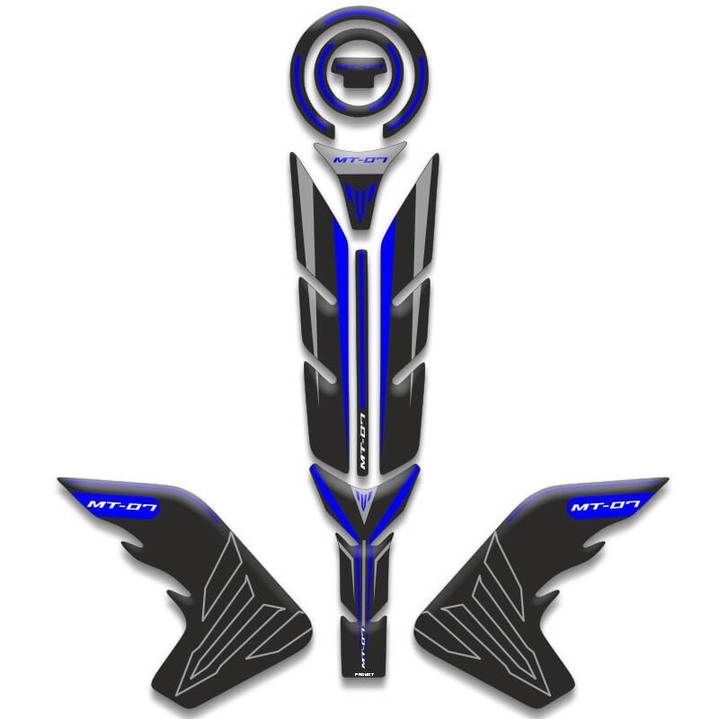 YAMAHA MT-07 UYUMLU TANK PAD SET (2018-2020)