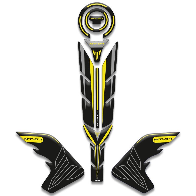 YAMAHA MT-07 UYUMLU TANK PAD SET (2018-2020)