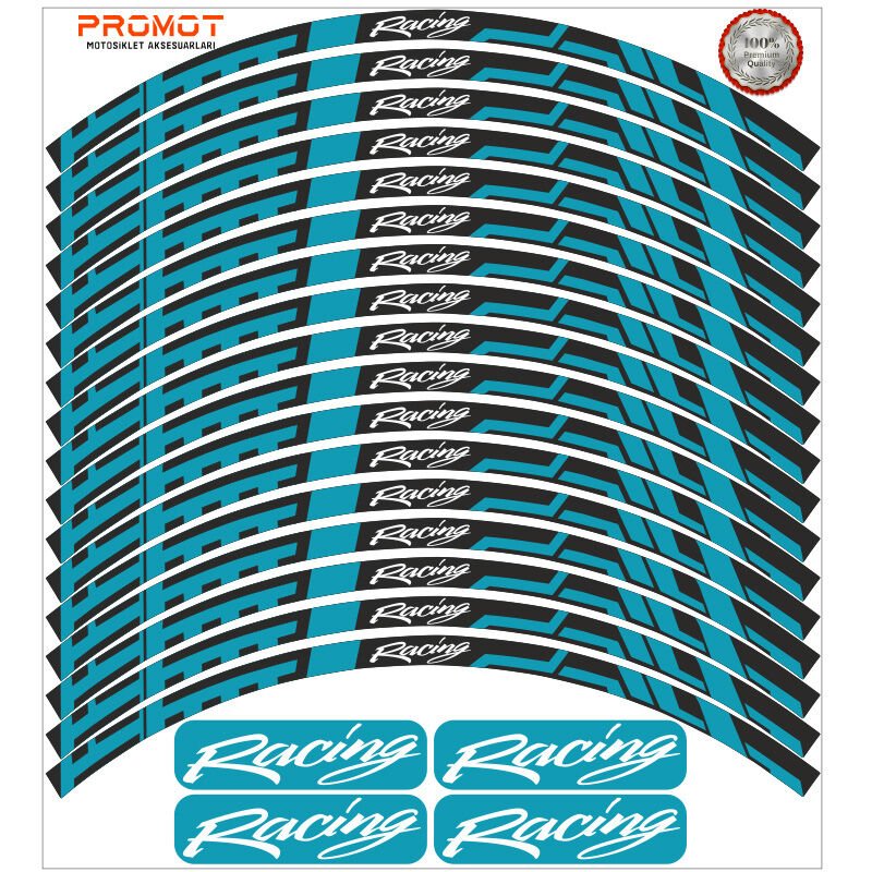 RACİNG TASARIM MOTOSİKLET JANT ŞERİDİ MODEL 5