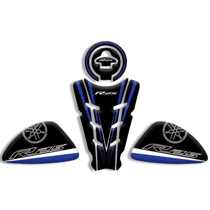 YAMAHA R25 UYUMLU TANK PAD SET (2014-2018)