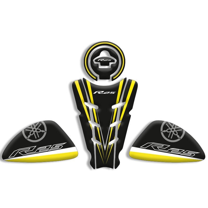 YAMAHA R25 UYUMLU TANK PAD SET (2014-2018)