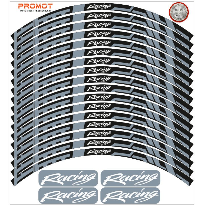 RACİNG TASARIM MOTOSİKLET JANT ŞERİDİ MODEL 7