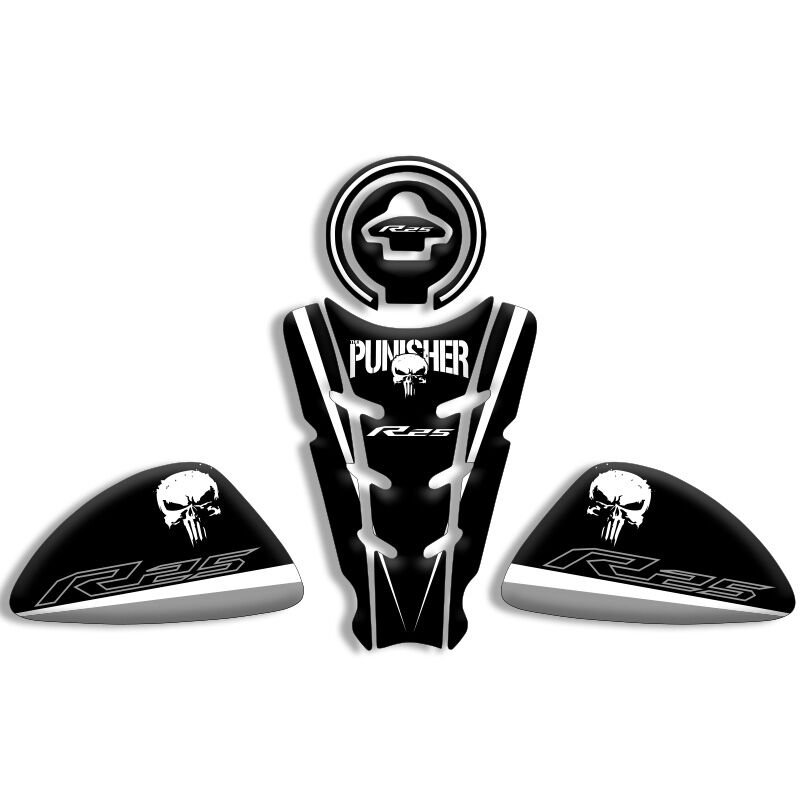 YAMAHA R25 UYUMLU TANK PAD SET (2014-2018)
