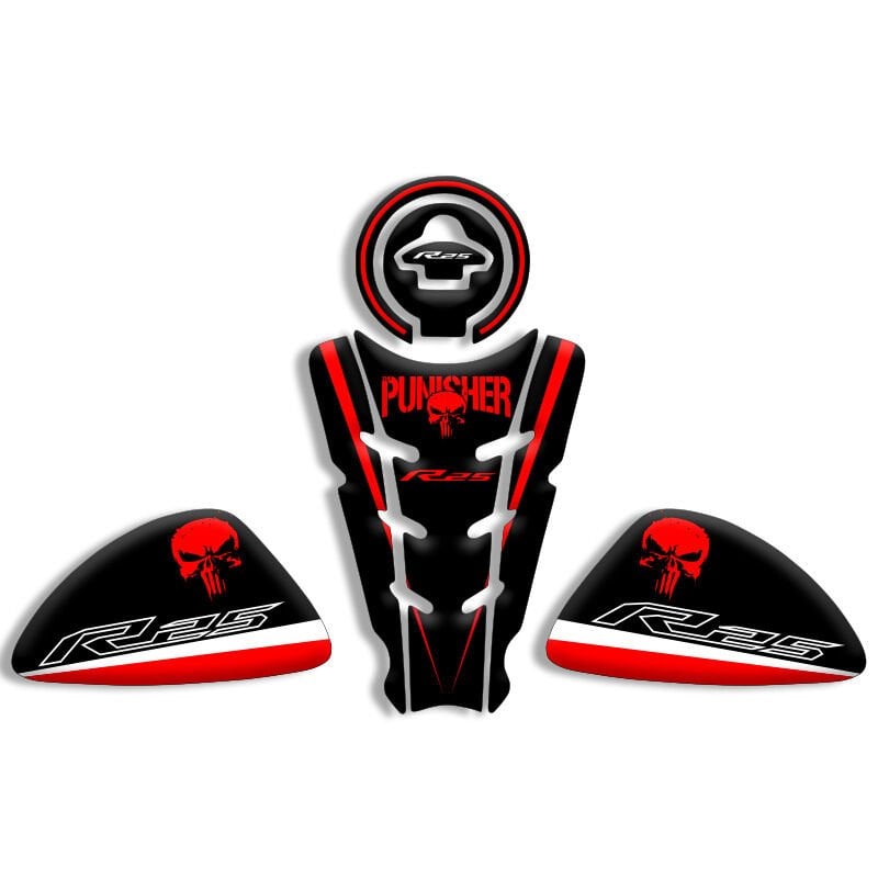 YAMAHA R25 UYUMLU TANK PAD SET (2014-2018)