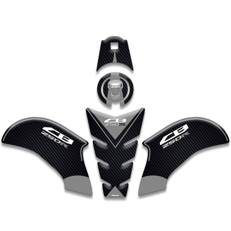 HONDA CB250R UYUMLU TANK PAD SET (2018-2024)