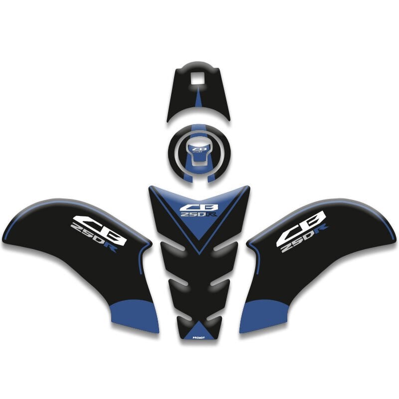 HONDA CB250R UYUMLU TANK PAD SET (2018-2024)