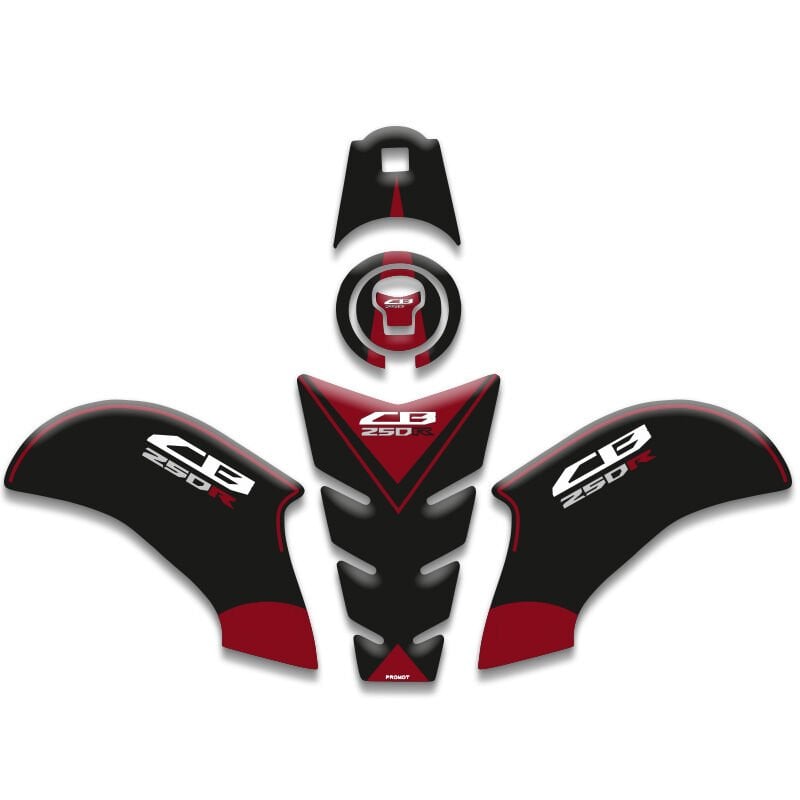 HONDA CB250R UYUMLU TANK PAD SET (2018-2024)