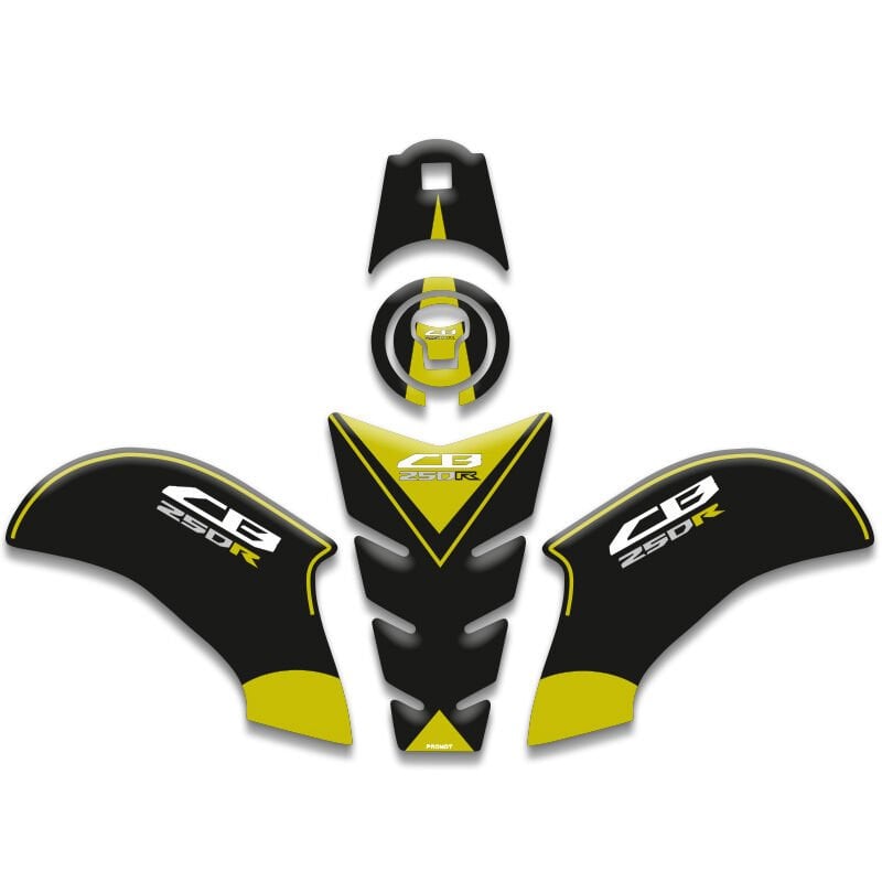 HONDA CB250R UYUMLU TANK PAD SET (2018-2024)