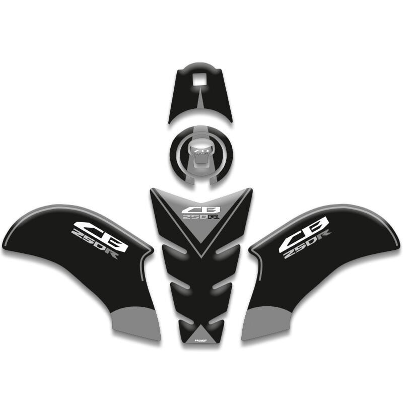 HONDA CB250R UYUMLU TANK PAD SET (2018-2024)