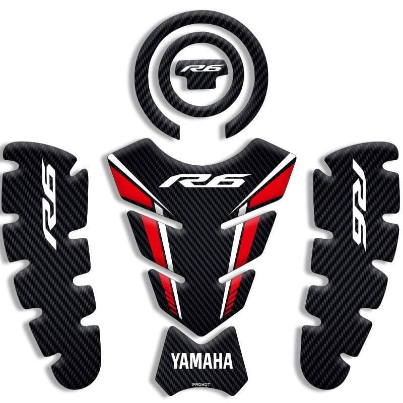 YAMAHA R6 UYUMLU TANK PAD SET