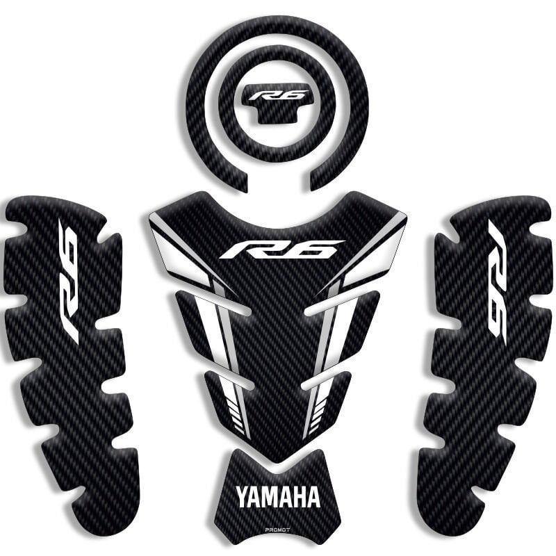 YAMAHA R6 UYUMLU TANK PAD SET