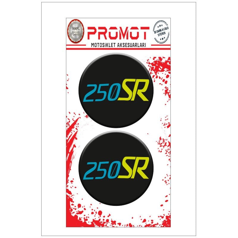 250SR UYUMLU DAMLA LOGO STİCKER
