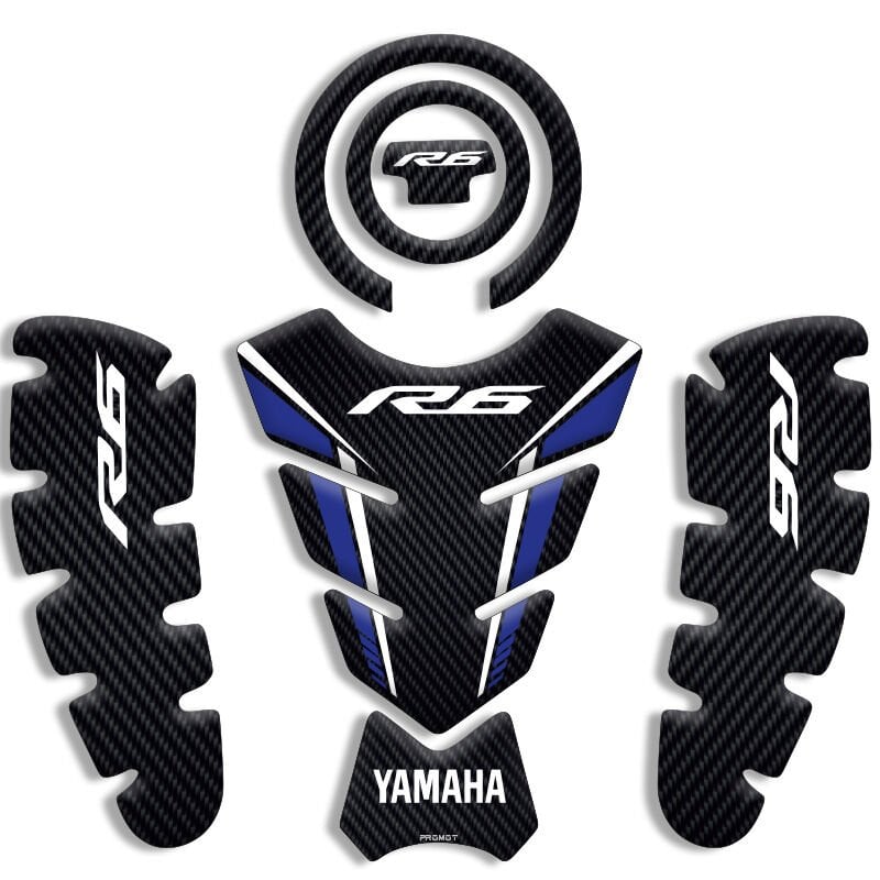 YAMAHA R6 UYUMLU TANK PAD SET
