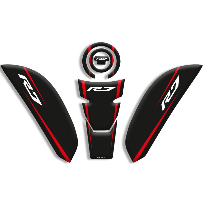 YAMAHA R7 UYUMLU TANK PAD SET