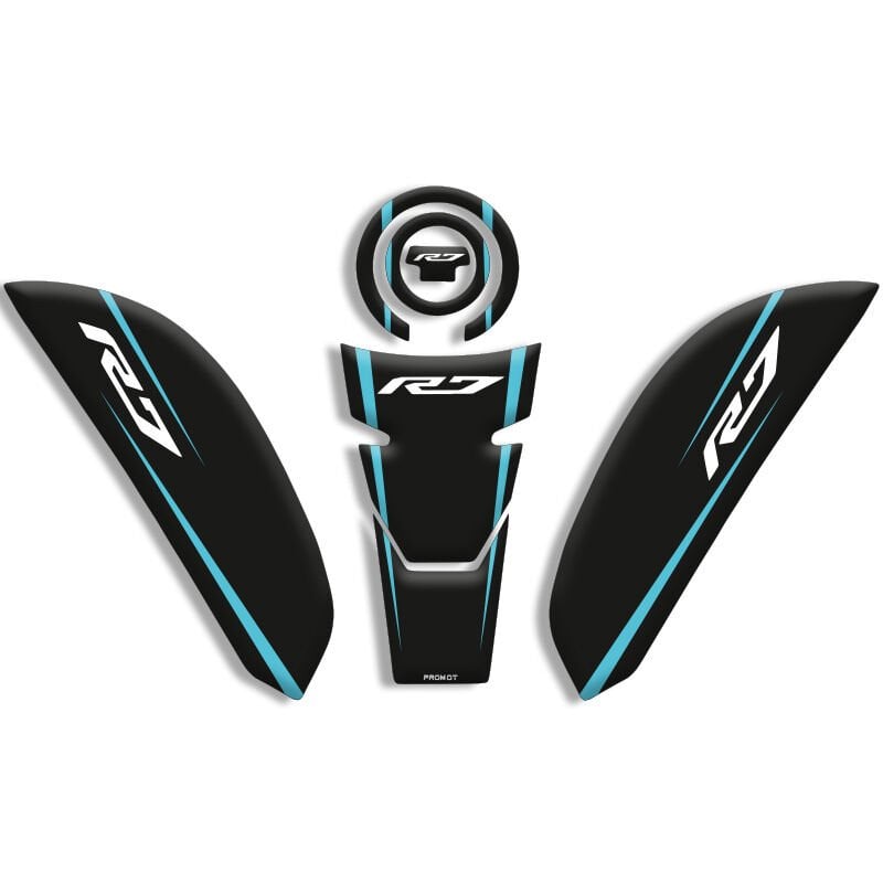YAMAHA R7 UYUMLU TANK PAD SET