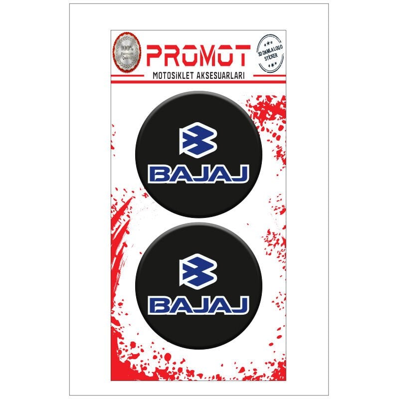 BAJAJ UYUMLU DAMLA LOGO STİCKER