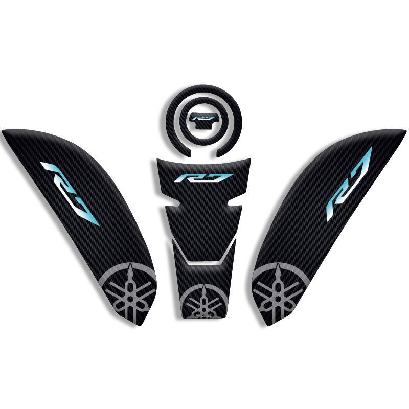 YAMAHA R7 UYUMLU TANK PAD SET