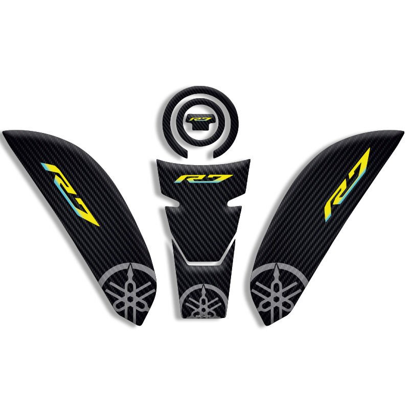 YAMAHA R7 UYUMLU TANK PAD SET