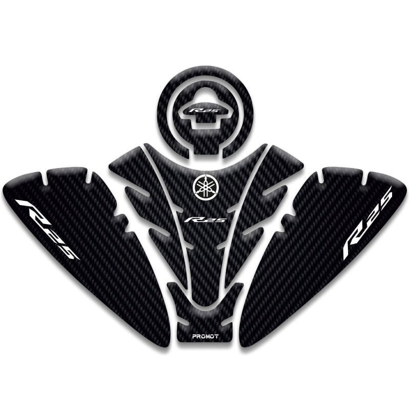 YAMAHA R25 UYUMLU TANK PAD SET (2019-2026)