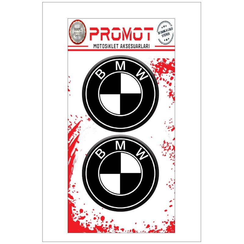 BMW UYUMLU DAMLA LOGO STİCKER
