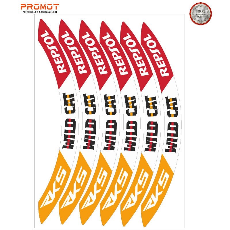 WİLDCAT UYUMLU JANT ŞERİDİ MODEL 2