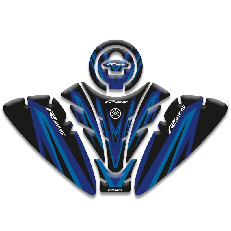 YAMAHA R25 UYUMLU TANK PAD SET (2019-2026)