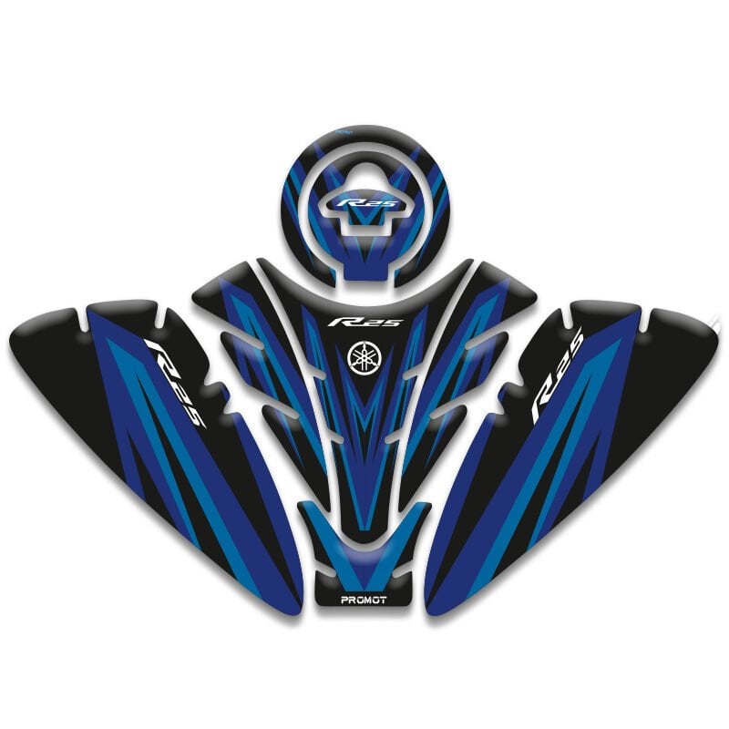 YAMAHA R25 UYUMLU TANK PAD SET (2019-2026)