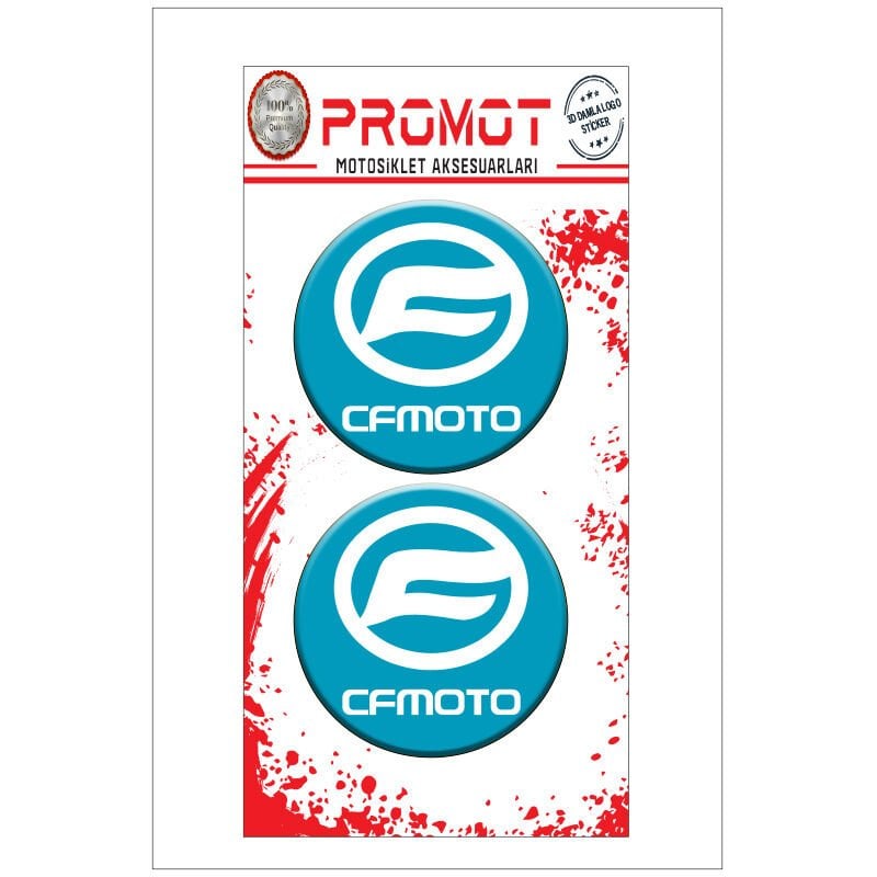CF MOTO UYUMLU DAMLA LOGO STİCKER