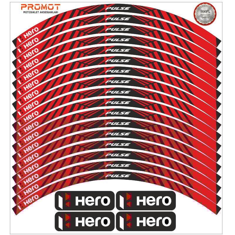 X PULSE UYUMLU JANT ŞERİDİ MODEL 1