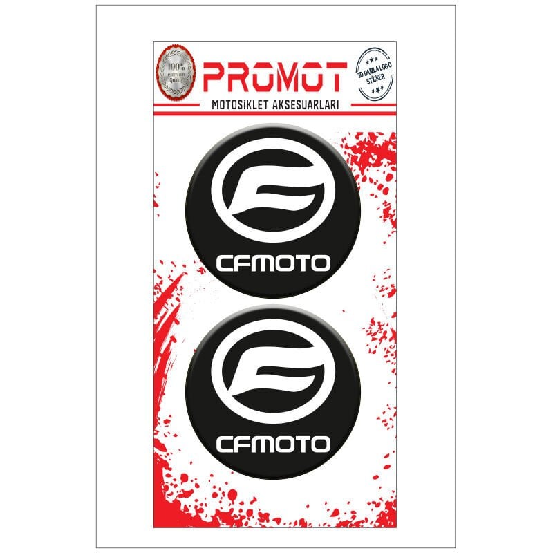 CF MOTO UYUMLU DAMLA LOGO STİCKER