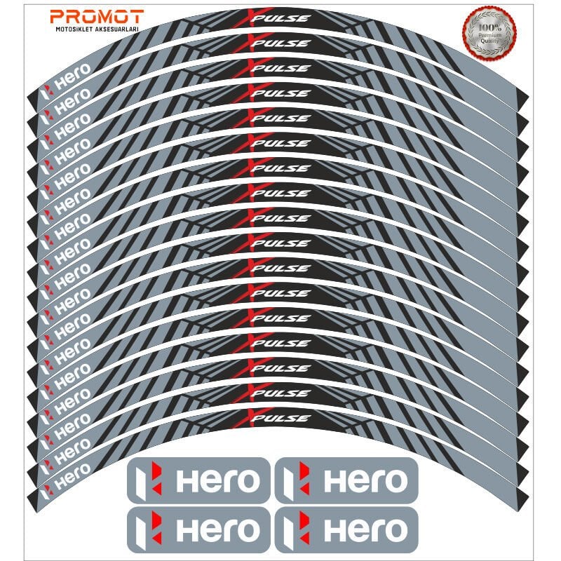 X PULSE UYUMLU JANT ŞERİDİ MODEL 2