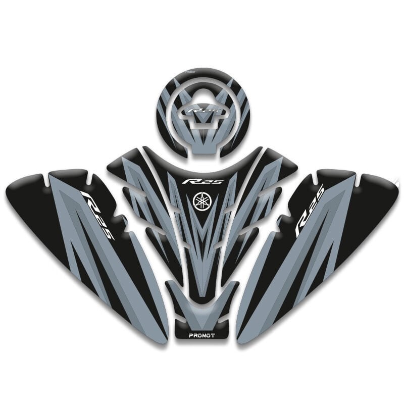 YAMAHA R25 UYUMLU TANK PAD SET (2019-2026)