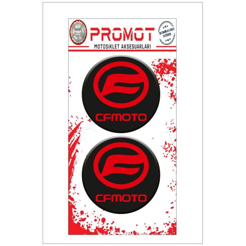 CF MOTO UYUMLU DAMLA LOGO STİCKER