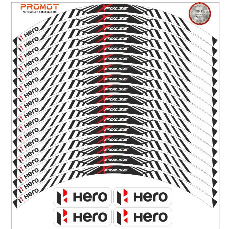 X PULSE UYUMLU JANT ŞERİDİ MODEL 3