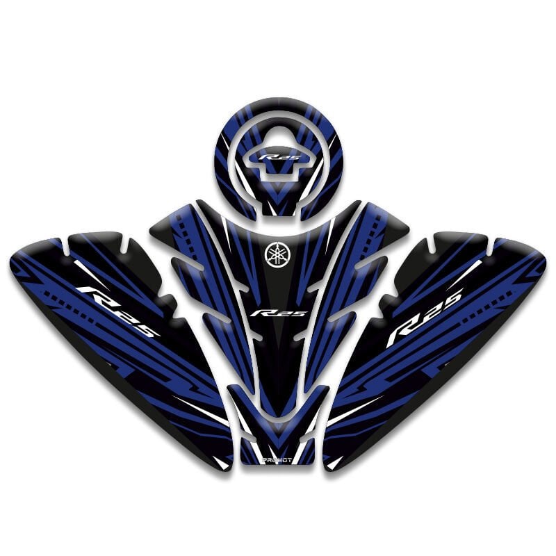 YAMAHA R25 UYUMLU TANK PAD SET (2019-2026)