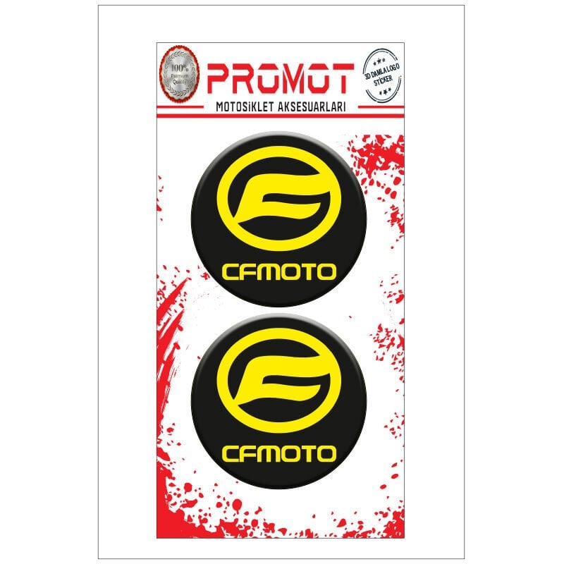 CF MOTO UYUMLU DAMLA LOGO STİCKER