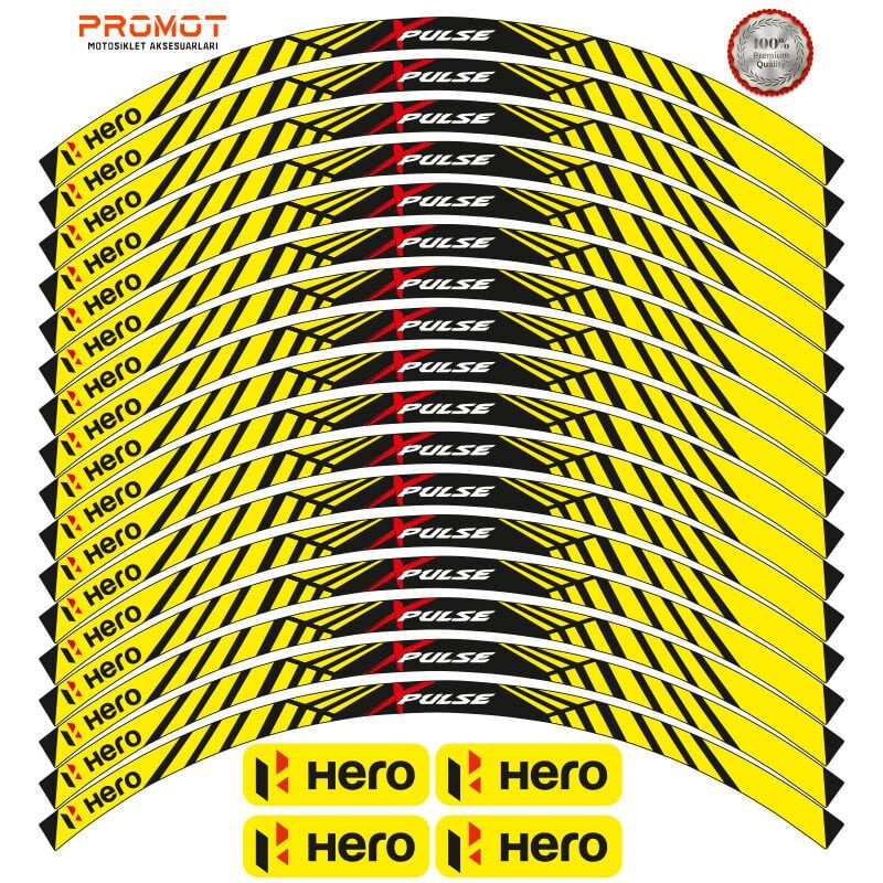 X PULSE UYUMLU JANT ŞERİDİ MODEL 4