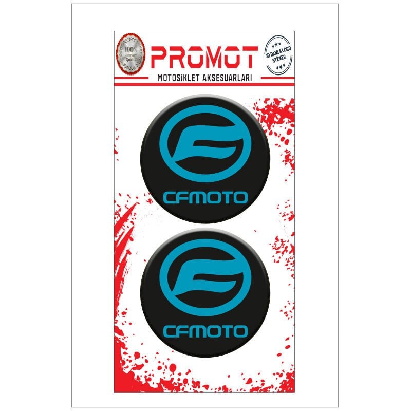 CF MOTO UYUMLU DAMLA LOGO STİCKER