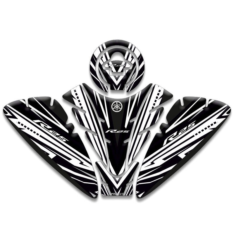 YAMAHA R25 UYUMLU TANK PAD SET (2019-2026)